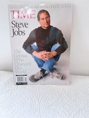 TIME Steve Jobs The Genius Who Changed Our World 2011 Commemorative Issue